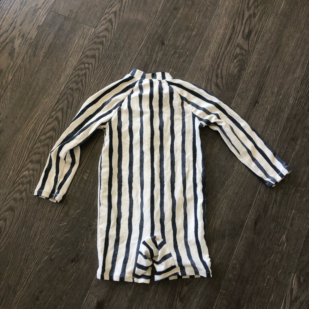 Boys H&M Striped Long-Sleeve Rashguard | Size 12-18M